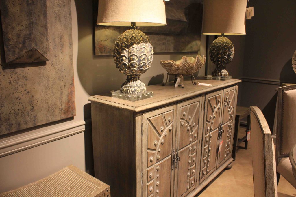 brown vintage chest